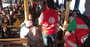 صور.. "الهلال الأحمر المصرى" فرع الأقصر يدشن حمله "صيف أمن" لgتوعية بالتغيرات المناخية
