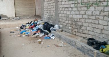 صور.. القمامة تحاصر شارع بالعجمى.. والأهالى يطالبون بتقنين جمعها ورفعها