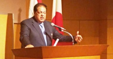 محمد أبو العينين خلال افتتاح منتدي الأعمال "المصري – اليابانى" بيوكوهاما :أدعوا اليابانيين لتأسيس منطقة صناعية بقناة السويس وبنك ياباني لتشجيع الاستثمارات .. ومصر بوابة القارة السمراء للتقدم