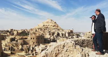 آثار الإسكندرية: إنهاء 70% من أعمال إحياء مدينة شالى بواحة سيوة..صور