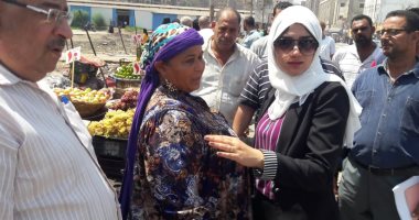 نائب محافظ القليوبية تقود حملة مكبرة أمام مجمع مواقف بنها