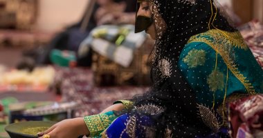 شاهد.. القرية التراثية الإماراتية بمهرجان سوق عكاظ