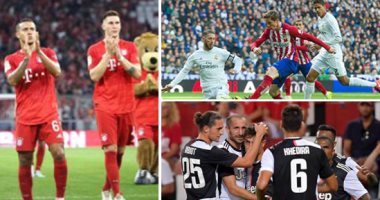 الفرق أصحاب النفس القصير فى "دورى أبطال أوروبا".. يوفنتوس وصل للنهائى مرتين عامى 2015 و2017 وتلقى هزيمة قاسية.. أتليتكو حافظ على الفوز حتى الدقيقة الأخيرة ليخسر بـ4.. والبايرن صاحب السجل الأسوأ