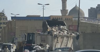 صور.. مقلب للقمامة بجوار مسجد السيدة زينب.. والحى: نقله إلى أرض فضاء