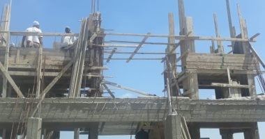 إيقاف حالتين للبناء المخالف والتحفظ على أدوات البناء شرق الإسكندرية