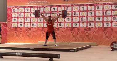 صور وفيديو.. رجب عبد الله يحصد ذهبية الخطف لوزن 101 كجم 