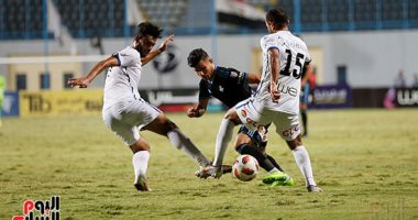 بيراميدز يتعادل سلبيا مع حرس الحدود بالشوط الأول فى كأس مصر