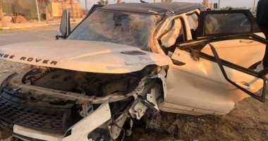 توقف حركة المرور أعلى محور المشير طنطاوى بسبب حادث تصادم وإصابة شخص