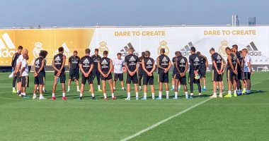 دقيقة حداد فى تدريبات ريال مدريد بعد وفاة ابنة لويس إنريكي