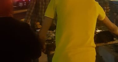 حملة مسائية مكبرة لإزالة الاشغالات بطريق كورنيش الإسكندرية 