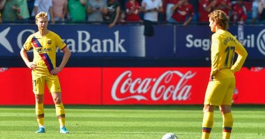 اوساسونا ضد برشلونة.. البارسا يتأخر في الشوط الأول بهدف مباغت "فيديو"