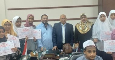 تكريم أوائل الشهادة الإعدادية بمنطقة الأقصر الأزهرية لدعمهم قبل الدراسة