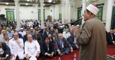 محافظ الجيزة يشهد الإحتفال برأس السنة الهجرية بمسجد الكواكبى بالعجوزة