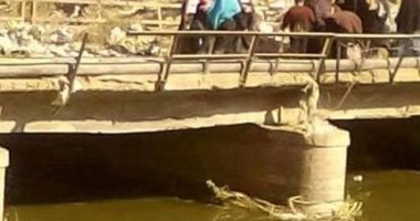 مصائد الموت.. شكوى من تهالك كوبرى ميت نما بمحافظة القليوبية
