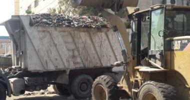 رفع 120 طن قمامة خلال حملات مكثفة بالمنوفية