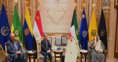 فيديو ..انطلاق القمة المصرية الكويتية بين الرئيس السيسي وأمير الكويت