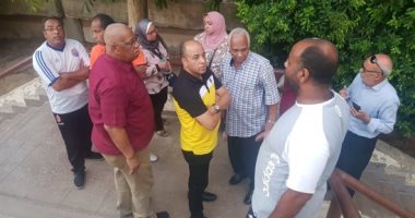 نادى أسوان يستقبل لجنة هندسية من وزارة الرياضة لبحث تطوير حمامات السباحة