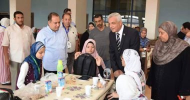 ختام الجولة الثانية للدور التمهيدي فى منافسات كرة القدم الحركي بأسبوع شباب الجامعات 