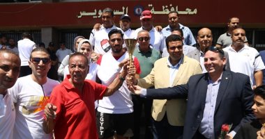 صور.. شعلة دورى الشركات تصل للسويس وفى طريقها للإسماعيلية