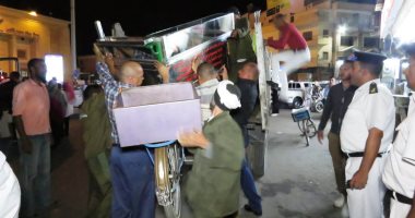 مرافق المحلة تشن حملة مكبرة لإزالة الإشغالات بالشوارع