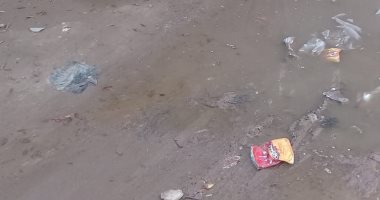 أهالى شارع المصطفى بالطوابق فيصل يشكون من طفح بالوعات الصرف الصحى