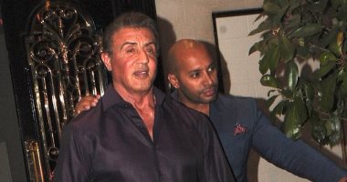 قبل عرض "رامبو"..سيلفستر ستالون مع زوجته فى لندن