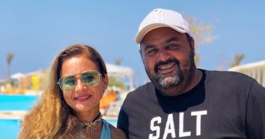 "الجميلة والوحش"..هكذا وصف شيكو صورته مع نيللى كريم 