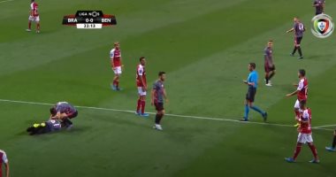 براجا يسقط برباعية أمام بنفيكا فى الدورى البرتغالى بمشاركة كوكا