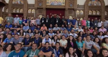 وفد من شباب الكنيسة بالمهجر يزور كاتدرائية العاصمة الإدارية الجديدة