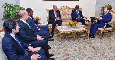 الرئيس السيسي يستقبل وزير خارجية جمهورية غينيا