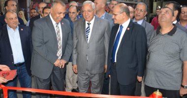 صور .. محافظ الدقهلية يفتتح ميدان الغرفة التجارية بالمنصورة بعد تطويره
