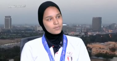 ضحى هاني بطلة من ذهب رفعت اسم مصر في دورة الألعاب الافريقية
