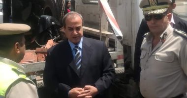 صور .. مدير أمن الغربية يترأس حملة مرورية بمدينة طنطا