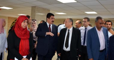 محافظ القليوبية: تسليم مستشفى قها المركزى مبدئيا وطاقم طبى لتشغيلها من بنها الجامعى