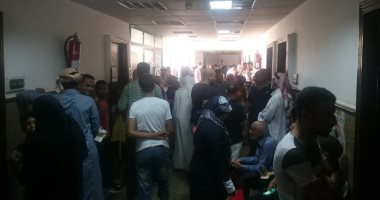 رئيس جامعة المنصورة يتفقد أعمال إنشاء مركز خدمة الأشخاص ذوى الإعاقة 