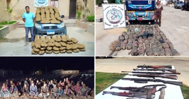 حرس الحدود يحبط محاولات تسلل لـ217 فردا ويضبط 2 قاذف آر بى جى خلال شهر