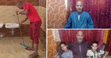 مدير مدرسة بأسيوط "ينظف الحمامات" استعدادا للعام الدراسى.. الجعفرى: ليست أول مرة ومدرستى بلا عامل.. "لو كل حد فكر هو ابن مين مش هنتقدم".. أهذب غصون الأشجار وأشرح للطلاب لو غاب المدرس.. وتكريمى سد احتياج المدرسة