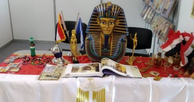 توت عنخ آمون يجذب زوار معرض موسكو الدولى للكتاب