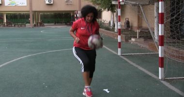 الصبح فى المحكمة وبالليل الملعب.. "راما" محامية ولاعبة كرة قدم "فيديو"