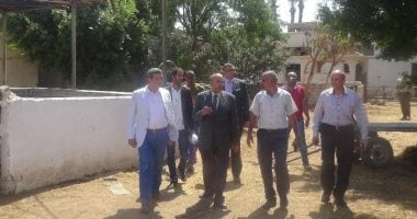 رئيس جامعة المنيا : ربع طن انتاجية وحدة الانتاج الحيواني والداجني