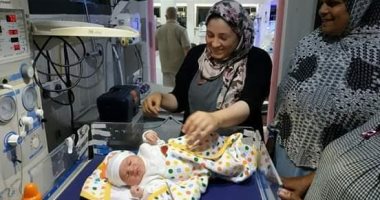 العثور على طفلة حديثة الولادة ملقاه على سلم عقار بمنطقة الفلل  فى بنها