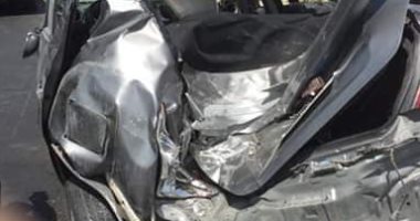 مصرع شاب إثر حادث تصادم بالعبور