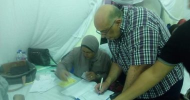 رحاب أبورجيلة يدلي بصوته في عمومية الزمالك