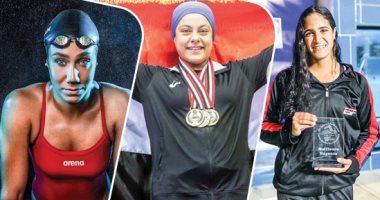 بنات مصر بطلات من ذهب.. جيانا فاروق تسيطر على الكاراتيه.. رنيم الوليلى تتصدر التصنيف العالمى للاسكواش.. نور الشربينى ملكة "القفص الزجاجى".. وسارة عصام مايسترو المستطيل الأخضر.. ونادين السلعاوى تتألق فى السلة
