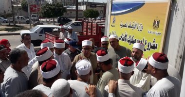 صور.. "أوقاف الدقهلية" تتسلم الدفعة الثالثة من لحوم صكوك الأضاحى