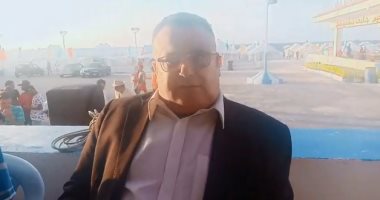 نائب رئيس جامعة الإسكندرية يتفقد معسكر باجوش على هامش افتتاح بطولة الكرة الشاطئية
