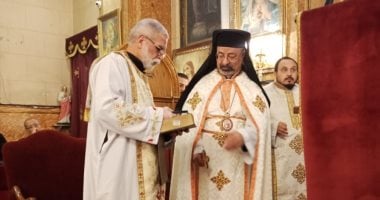 صور.. بطريرك الكاثوليك يترأس قداس عيد ميلاد العذراء بكنيسة مصر الجديدة