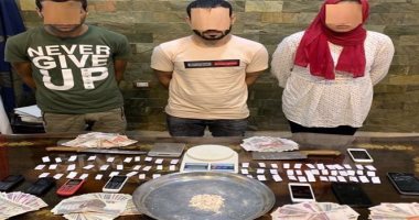 تتزعمها سيدة.. الشرطة تضبط عصابة تتاجر فى الهيروين بالقليوبية