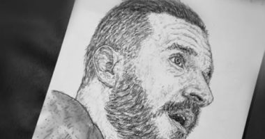 قارئ يشارك بلوحات فنية لـ محمد صلاح وعلى معلول وأحمد حلمى عبر صحافة المواطن