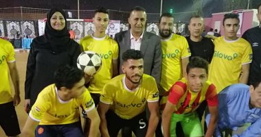 صور.. حزب الحرية المصرى ينظم دورة رياضية فى محافظة القليوبية